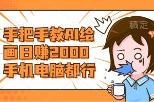 （8428期）AI绘画财神爷壁纸，详细解析教程，手机电脑都行，日赚2000