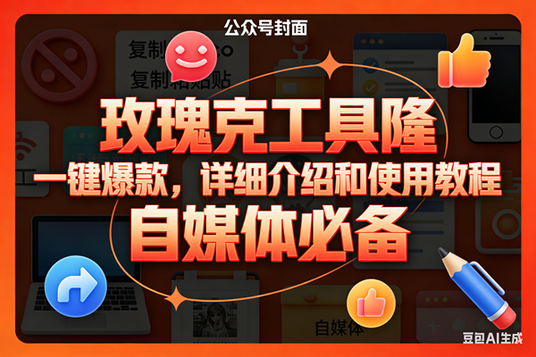 (17297期)玫瑰克隆神器,ai鲁大魔,自媒体必备工具,一键爆款神器,详细教程。